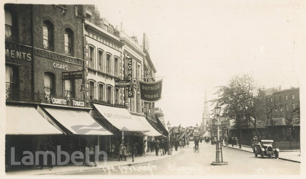 THE PAVEMENT, CLAPHAM