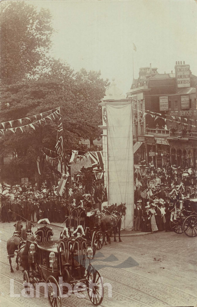 UNVEILING OF CLAPHAM CLOCK TOWER