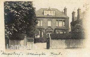 'HENGISTBURY', ALDRINGTON ROAD, STREATHAM