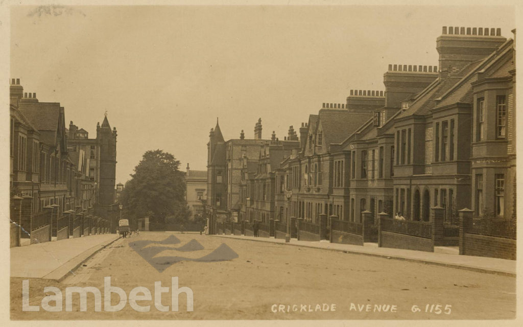 CRICKLADE AVENUE, STREATHAM HILL