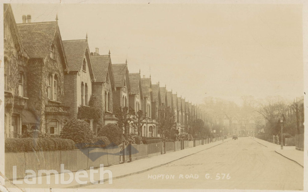 HOPTON ROAD, STREATHAM COMMON