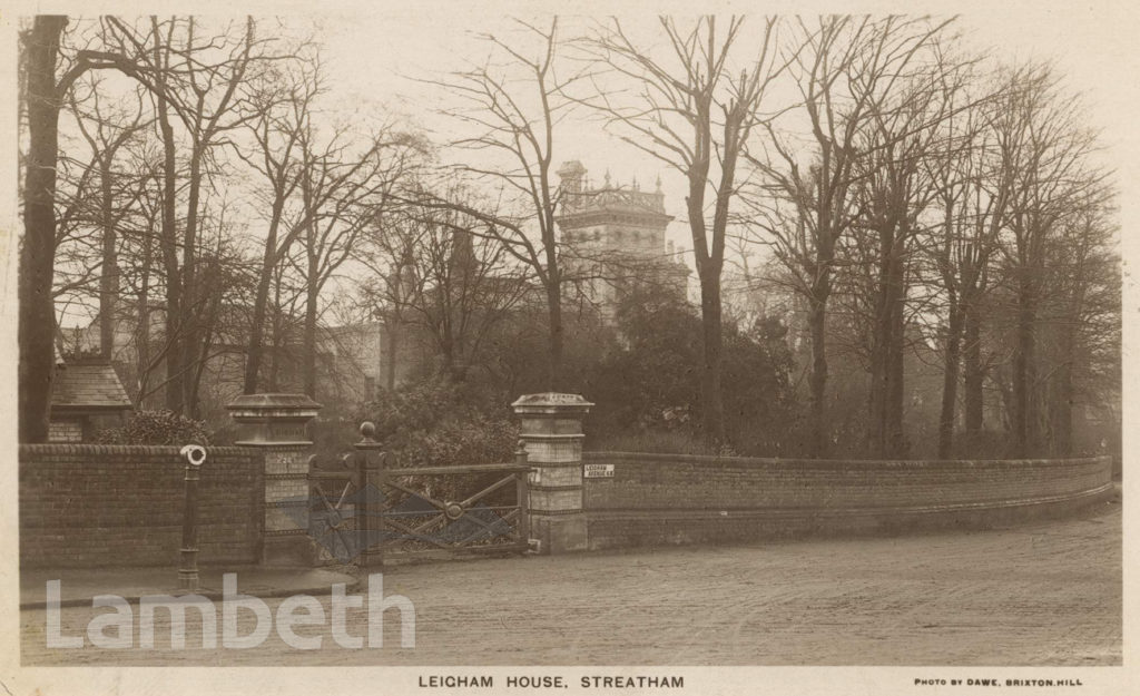 LEIGHAM HOUSE, STREATHAM HILL