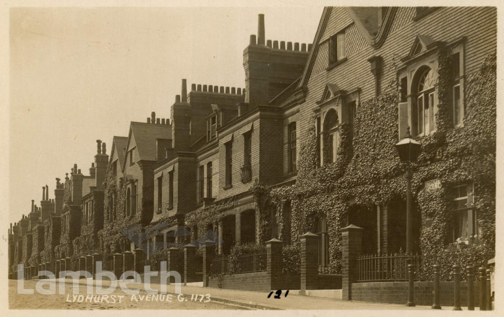 LYDHURST AVENUE, STREATHAM HILL