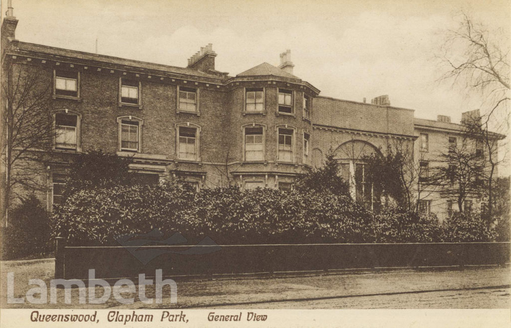 QUEENSWOOD SCHOOL, 75 KING’S AVENUE, CLAPHAM PARK