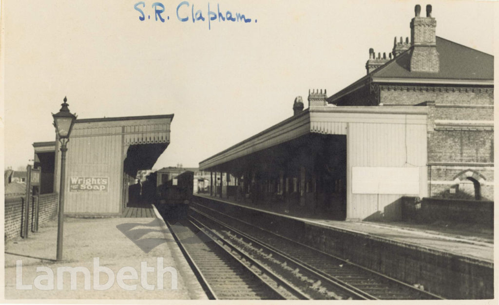 CLAPHAM RAILWAY STATION, VOLTAIRE ROAD, CLAPHAM