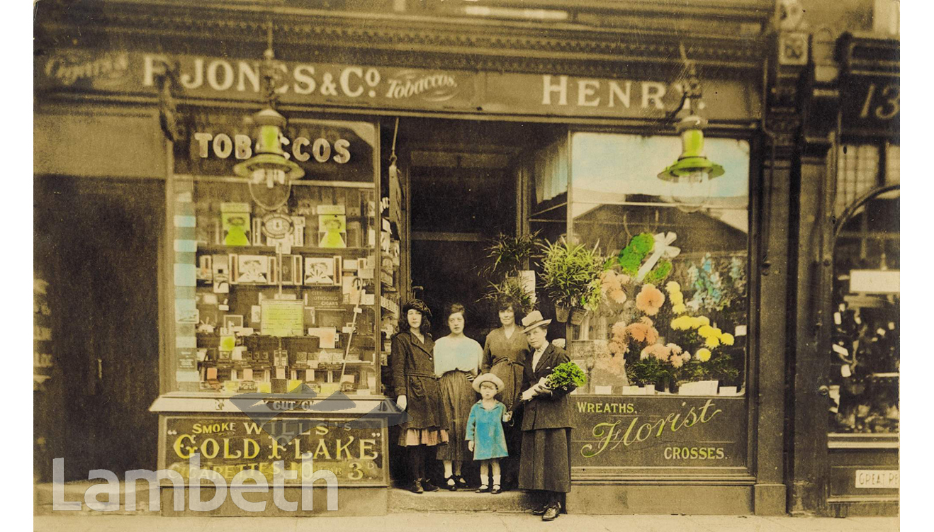 11 CLAPHAM HIGH STREET – FLORIST AND TOBA