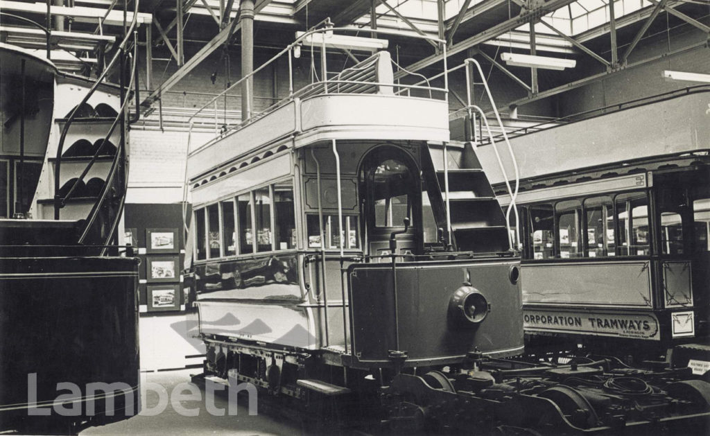 TRANSPORT MUSEUM, CLAPHAM HIGH STREET