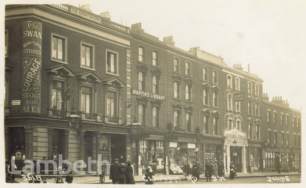 THE SWAN, CLAPHAM ROAD, STOCKWELL