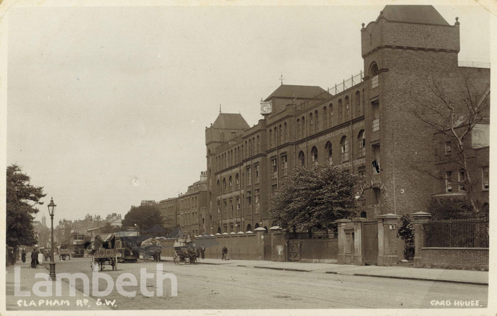 CAUSTON & SONS PRINT WORKS, CLAPHAM ROAD, STOCKWELL