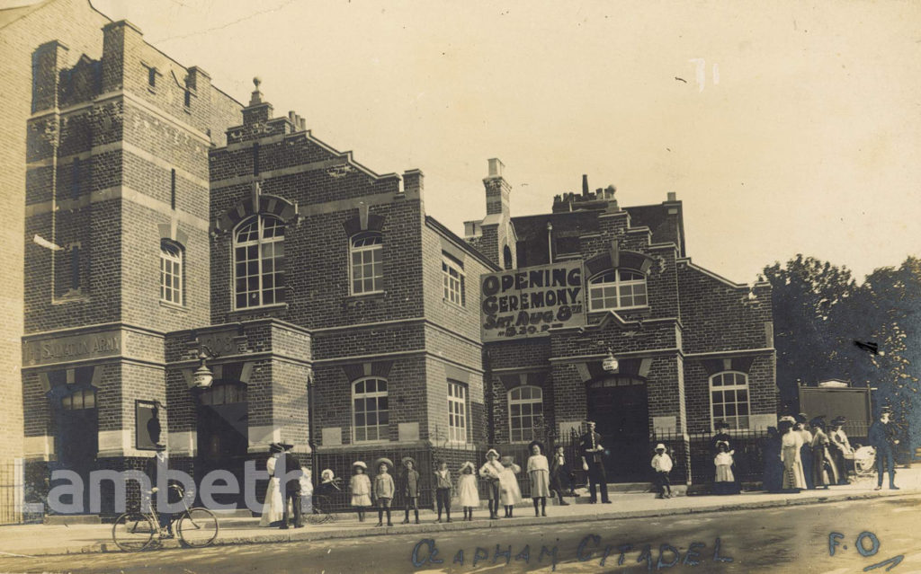 SALVATION ARMY, CLAPHAM CITADEL, CLAPHAM PARK ROAD