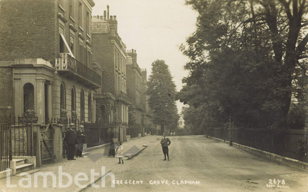 CRESCENT GROVE, CLAPHAM