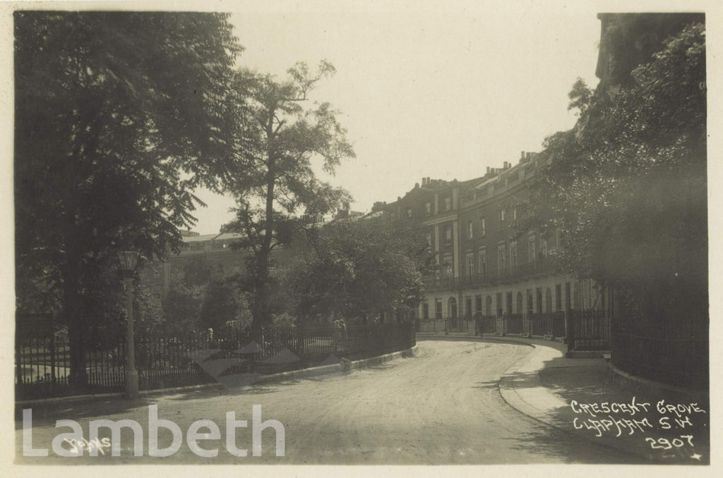 CRESCENT LANE, CLAPHAM