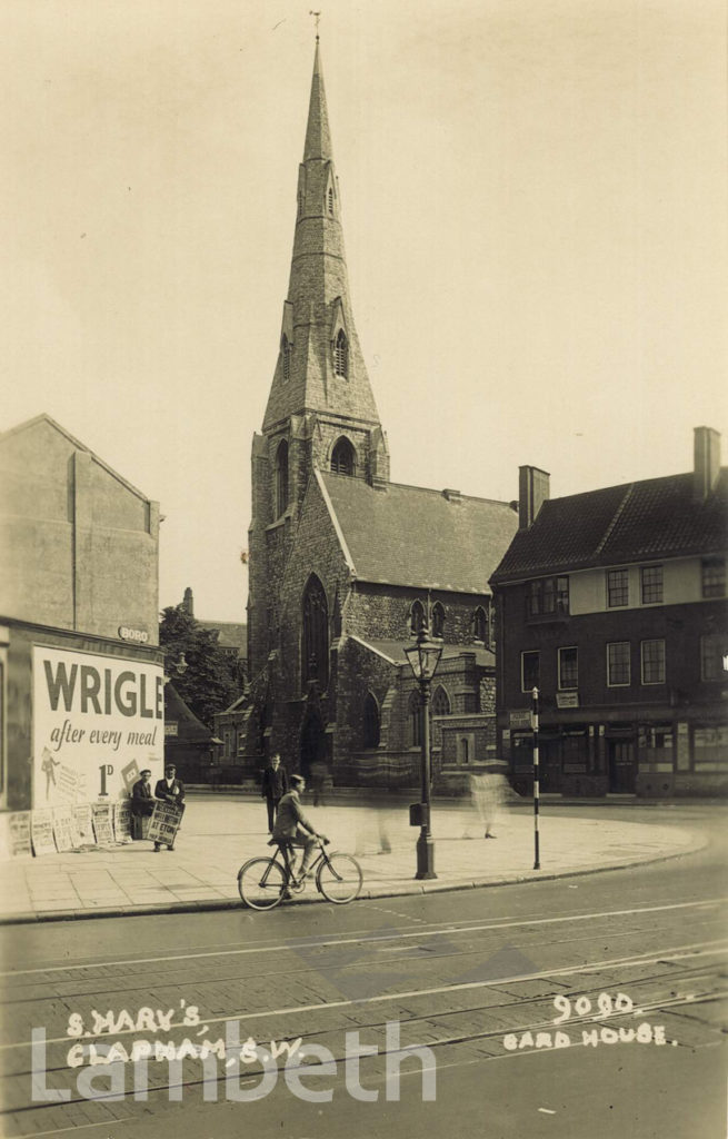 ST MARY’S, CLAPHAM PARK ROAD, CLAPHAM