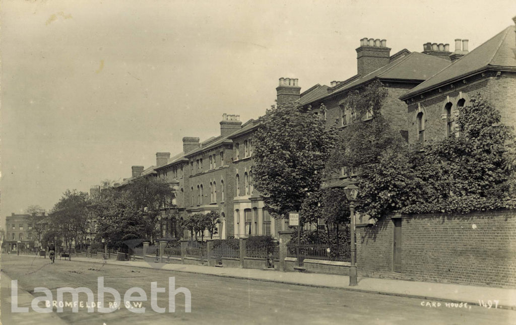 BROMFELDE ROAD, CLAPHAM