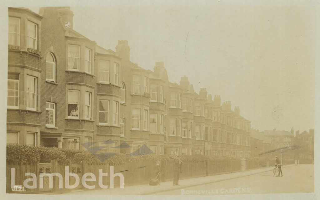 BONNEVILLE GARDENS, CLAPHAM PARK