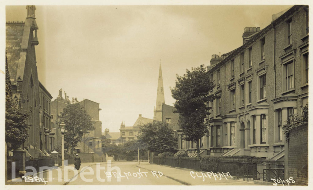 BELMONT ROAD, CLAPHAM