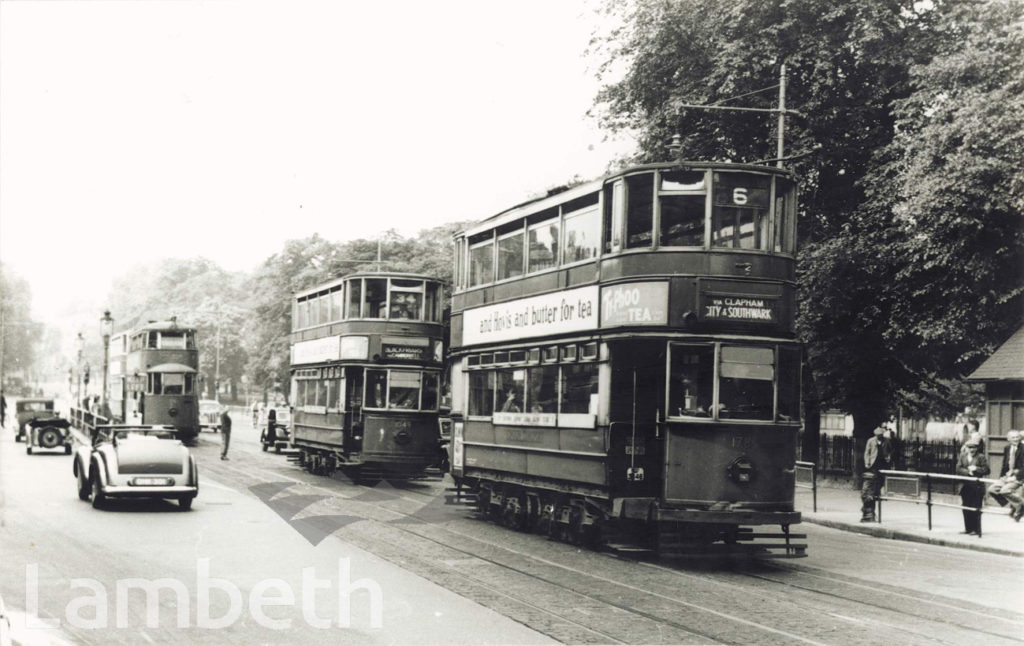 TRAM STOP, CLAPHAM COMMON SOUTH SIDE