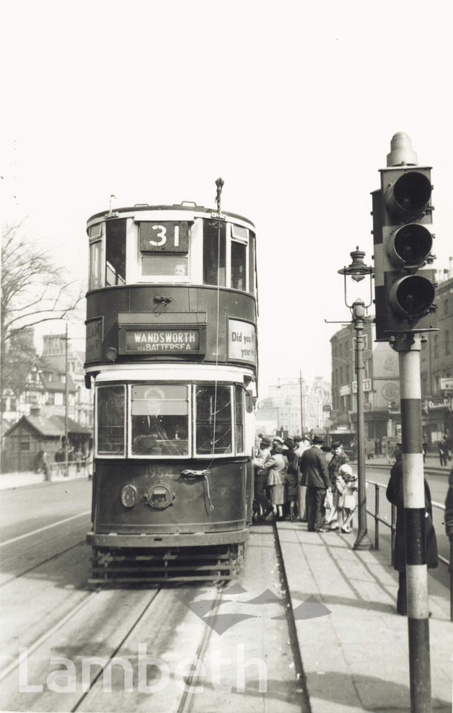 TRAM STOP, SOUTH SIDE, CLAPHAM COMMON