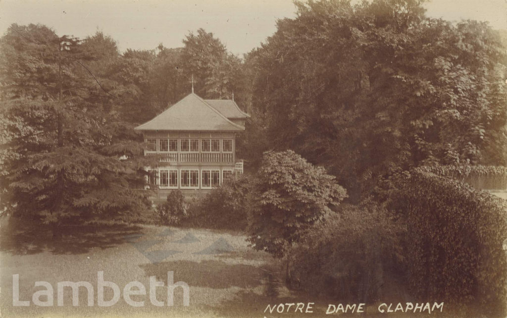 NOTRE DAME CONVENT GARDEN, CLAPHAM