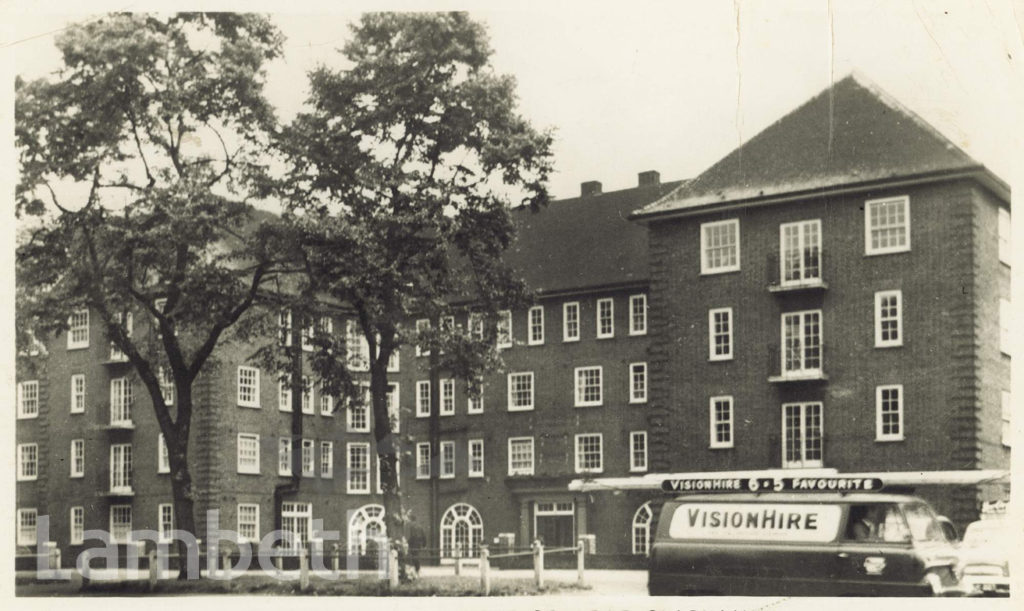 HALLIDAY HALL, KING’S COLLEGE, CLAPHAM COMMON SOUTH SIDE