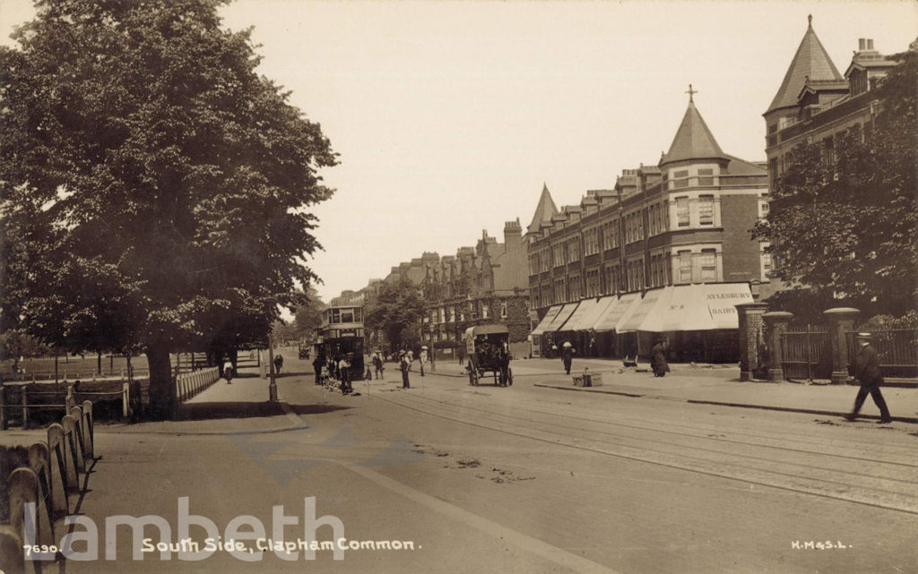 SOUTH SIDE, CLAPHAM COMMON