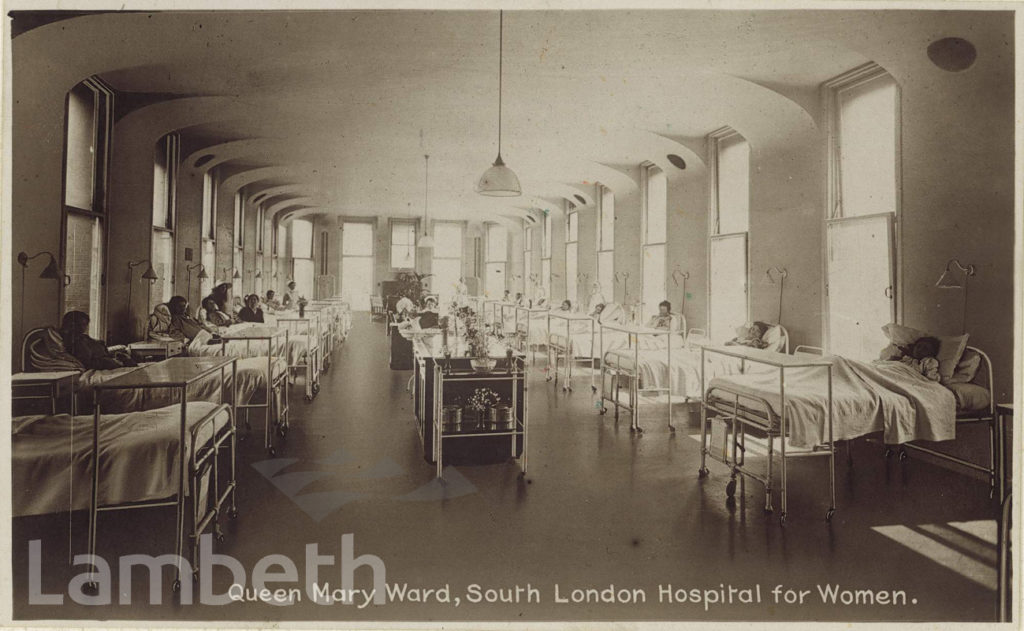 WARD, SOUTH LONDON HOSPITAL FOR WOMEN, CLAPHAM