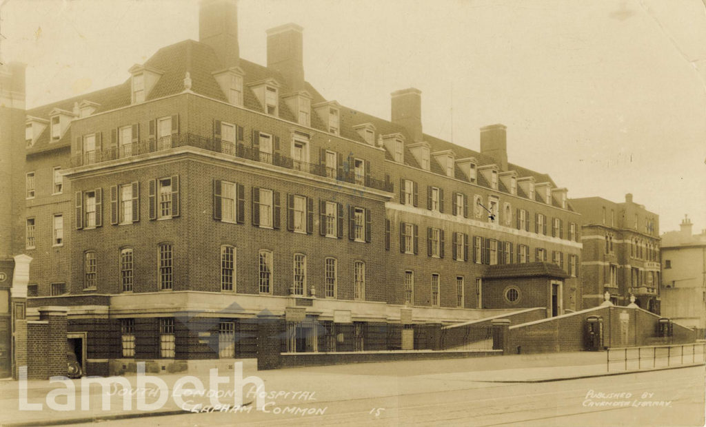 SOUTH LONDON HOSPITAL FOR WOMEN, CLAPHAM