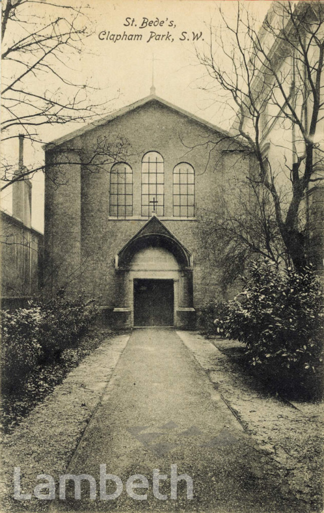 ST BEDE’S CHAPEL, THORNTON ROAD, CLAPHAM PARK