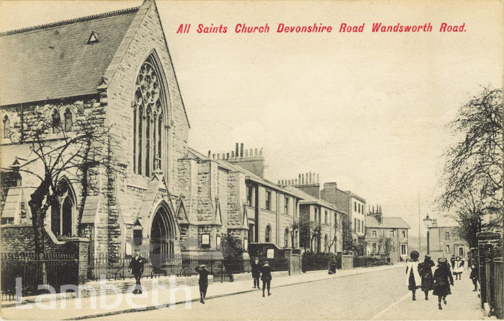 ALL SAINTS CHURCH, DEVONSHIRE ROAD, SOUTH LAMBETH