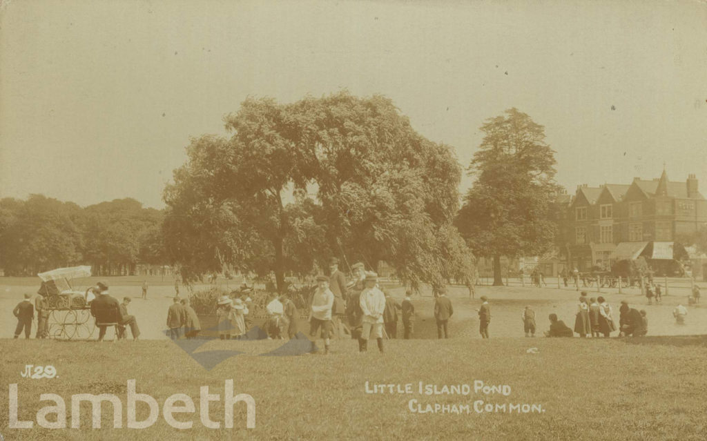 SAILING POND, CLAPHAM COMMON