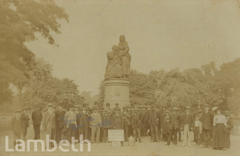 FEEDING THE DERELICTS, CLAPHAM COMMON