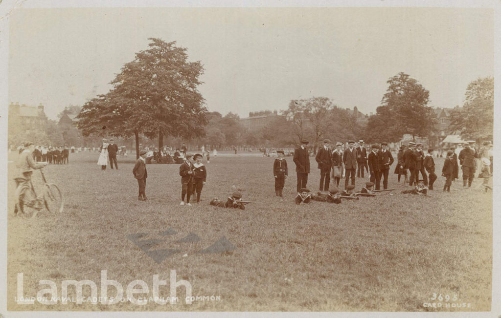 LONDON NAVAL CADETS, CLAPHAM COMMON