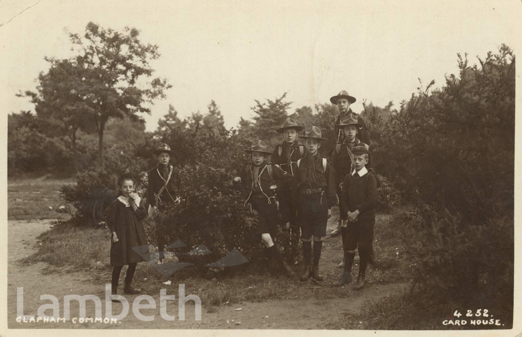 BOYS SCOUTS, CLAPHAM COMMON