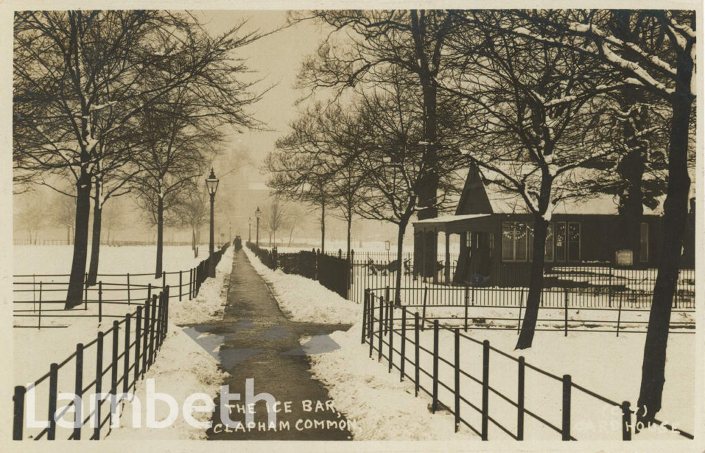 REFRESHMENT PAVILION, CLAPHAM COMMON