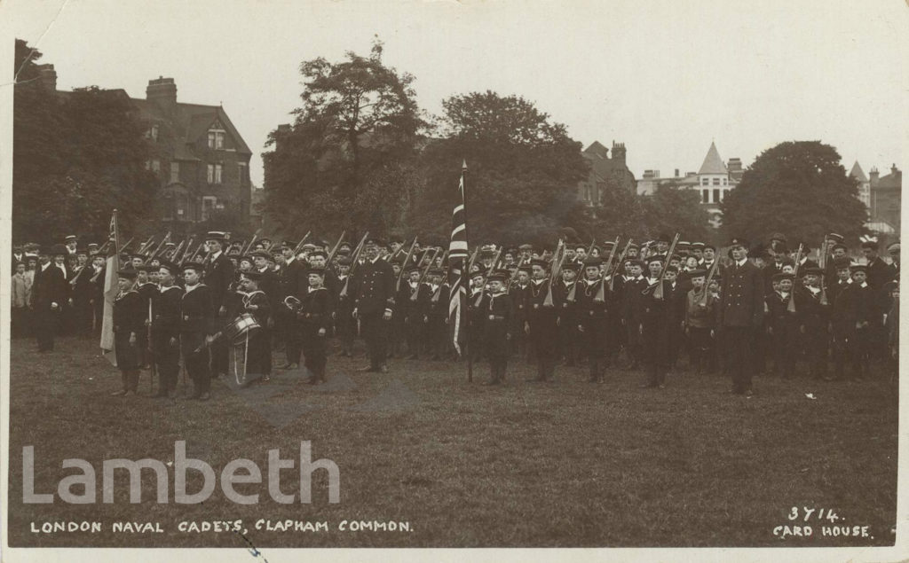 LONDON NAVAL CADETS, CLAPHAM COMMON