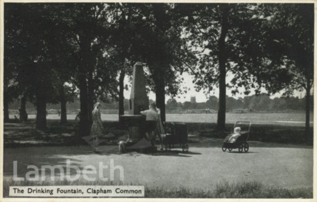 DRINKING FOUNTAIN, CLAPHAM COMMON