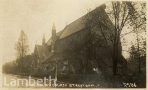 ST ANSLEM'S CHURCH, MADEIRA ROAD, STREATHAM