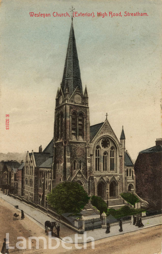 WESLEYAN METHODIST CHURCH, STREATHAM HIGH ROAD