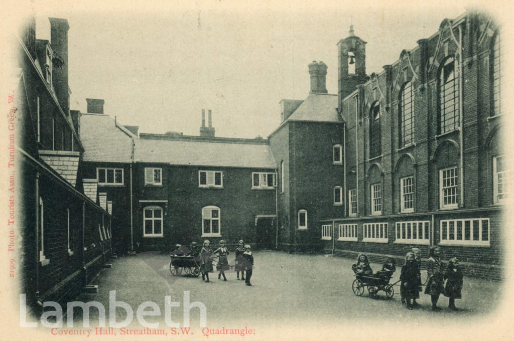 QUADRANGLE, CONVENT, COVENTRY HALL, STREATHAM HIGH ROAD