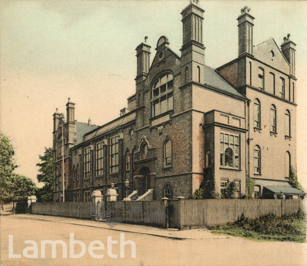 STREATHAM HIGH SCHOOL, WATERTREE ROAD, STREATHAM