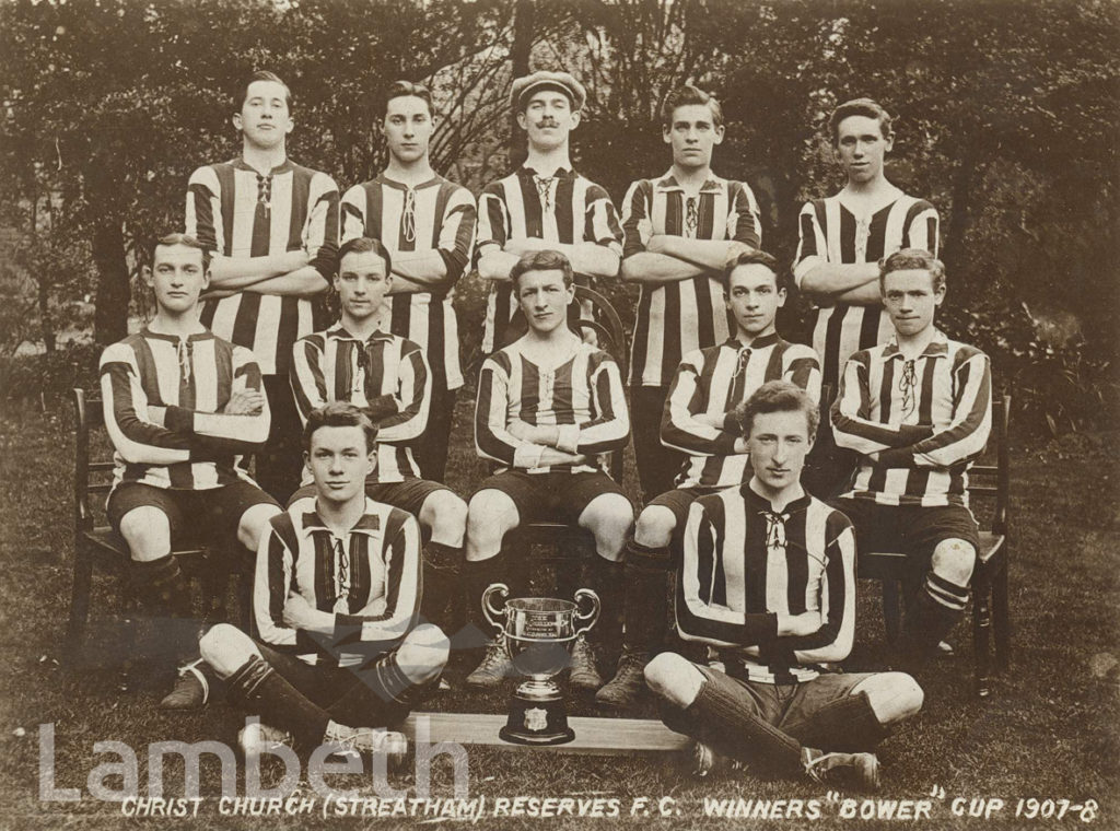 CHRIST CHURCH STREATHAM RESERVE FOOTBALL TEAM