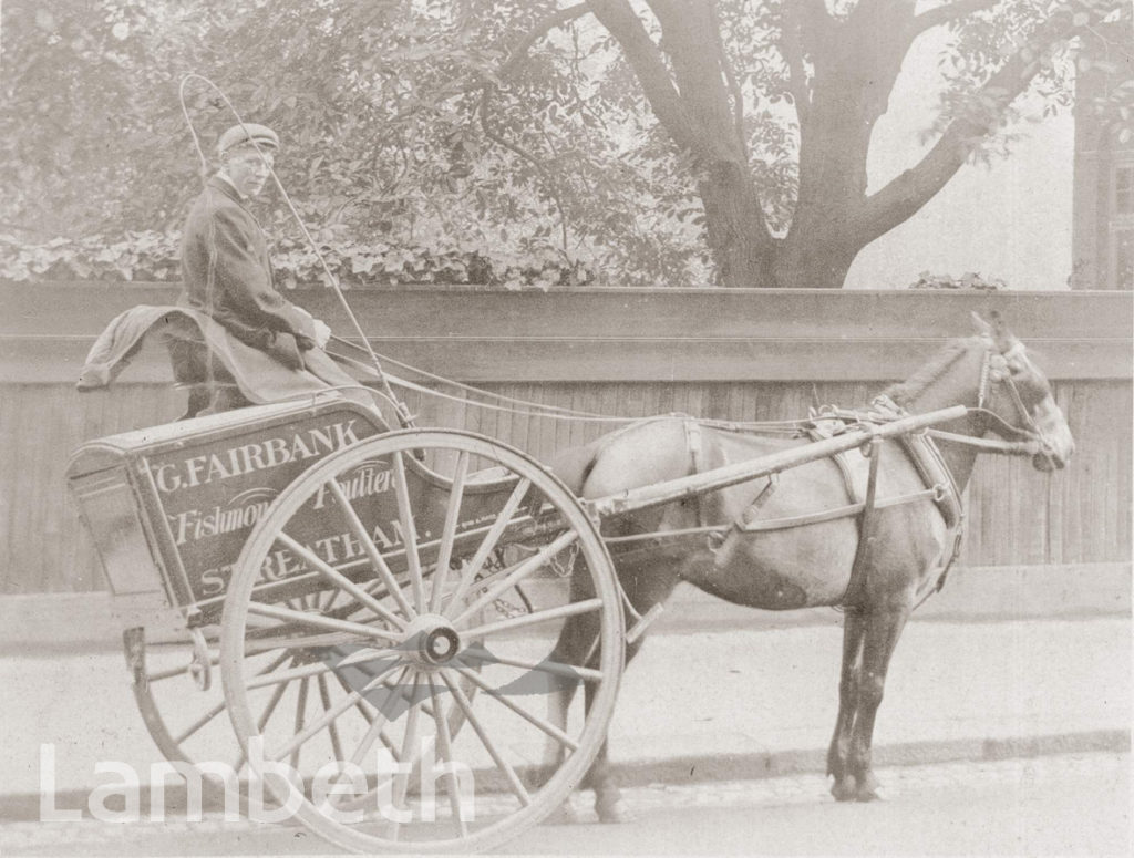 G. FAIRBANKS, FISHMONGER, DELIVERY VAN, STREATHAM