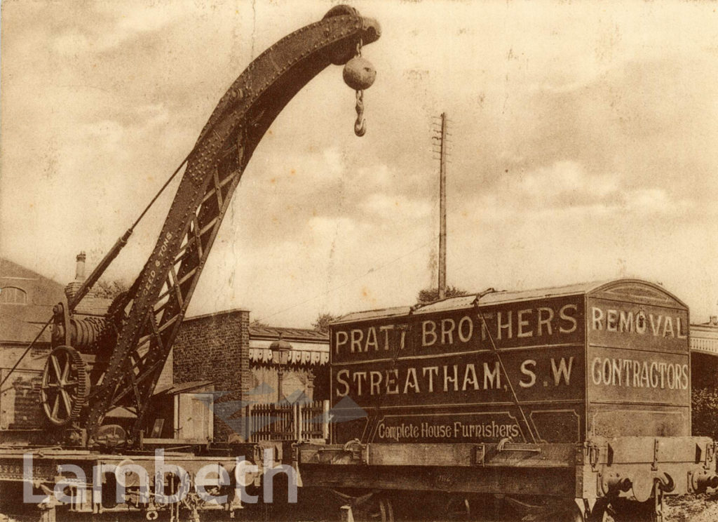 PRATT BROTHERS, REMOVALS, STREATHAM STATION