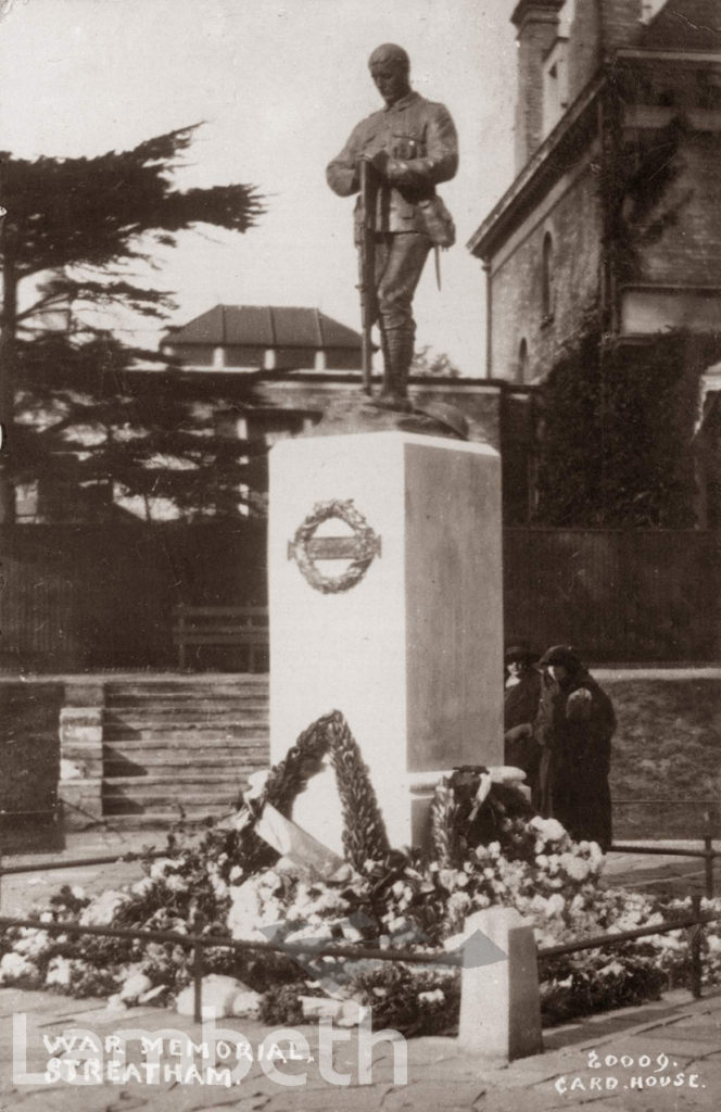 STREATHAM WAR MEMORIAL, STREATHAM HIGH ROAD