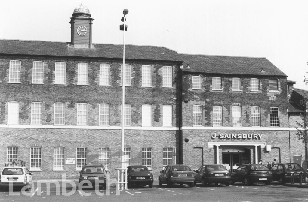 SAINSBURY’S, FORMER P.B. COW FACTORY, STREATHAM HIGH ROAD