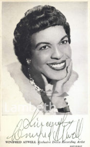 WINIFRED ATWELL PUBLICITY PHOTOGRAPH