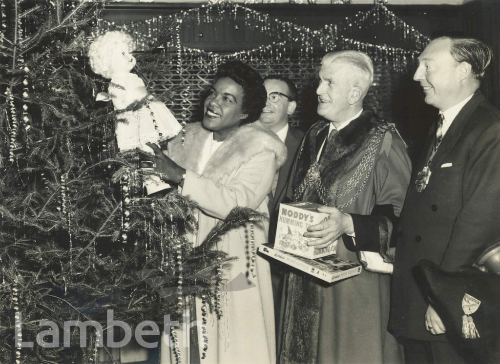 WINIFRED ATWELL, CHRISTMAS TOYS APPEAL, GRANADA, BRIXTON