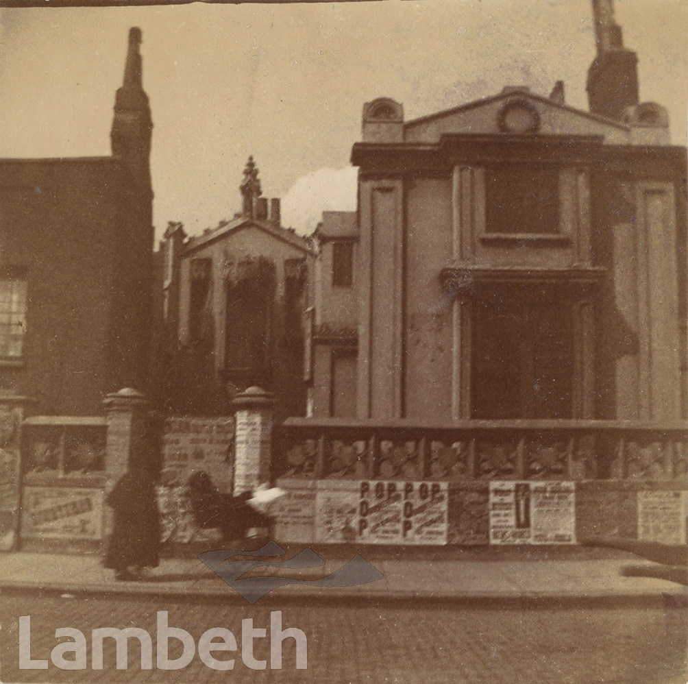 THE HAUNTED HOUSE, HERCULES ROAD, LAMBETH