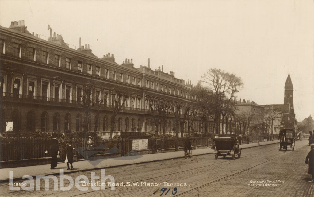 MANOR TERRACE, BRIXTON ROAD