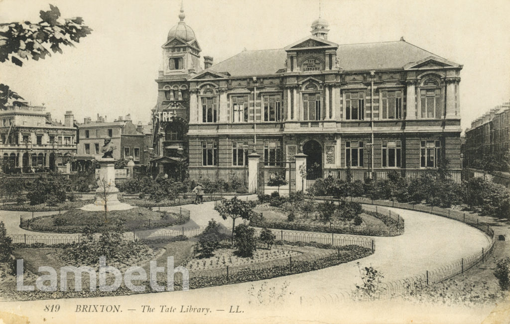 TATE LIBRARY, BRIXTON OVAL, BRIXTON